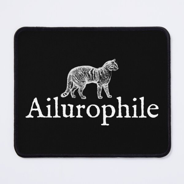 Item preview, Cat Lover Ailurophile, Cute Academic Term designed and sold by IceCreamMuseum.