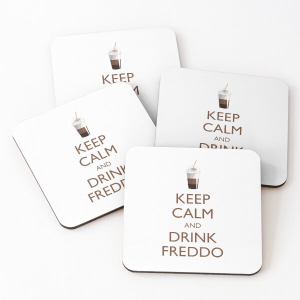 Item preview, Keep Calm and Drink Freddo designed and sold by allincrete.