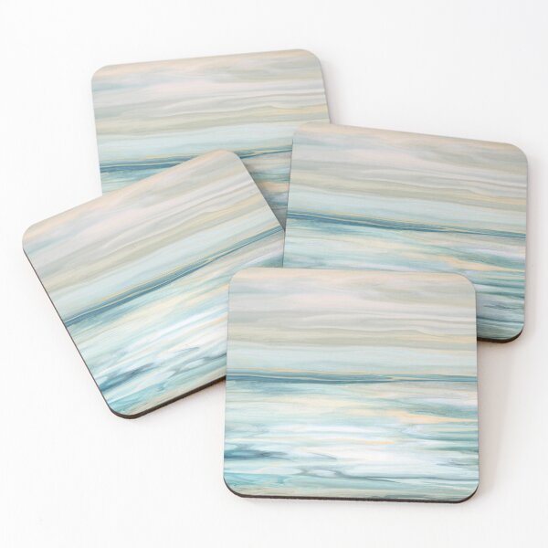 Item preview, Surf And Sand 1235 -- dreamy waves and dramatic sky designed and sold by PetraTrimmelArt.