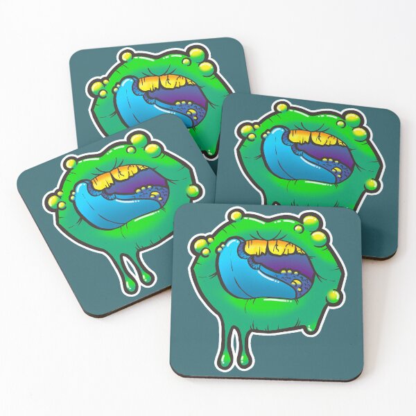 Item preview, Zombie lips designed and sold by Arty and Awkward.