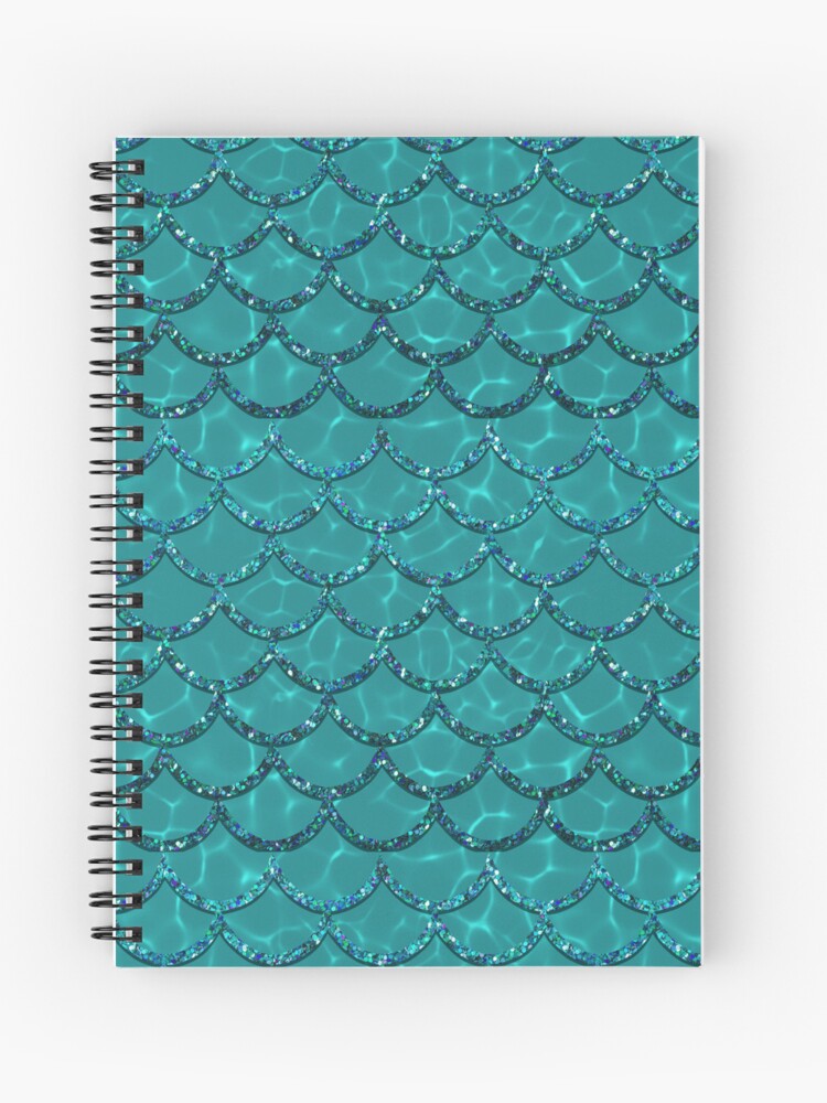 Mermaid Seascape Watercolor Journal Art Notebook Notebook - Ruled Line