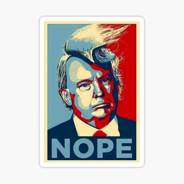 DONALD TRUMP Sticker