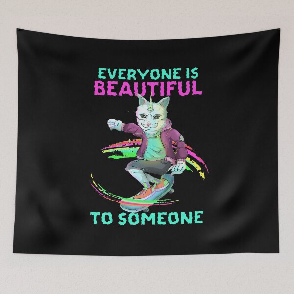Item preview, Unicorn Cat Skateboarding designed and sold by BlackSheepEllis.