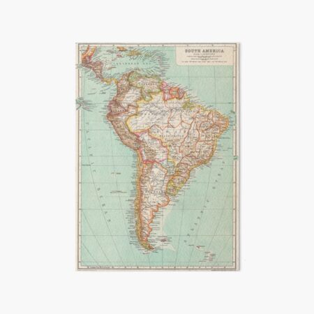Item preview, South America Antique Maps designed and sold by alexrow.