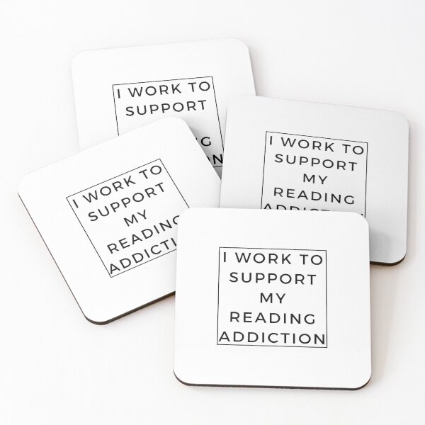 Item preview,  I work to support my Reading addiction designed and sold by Innovational.