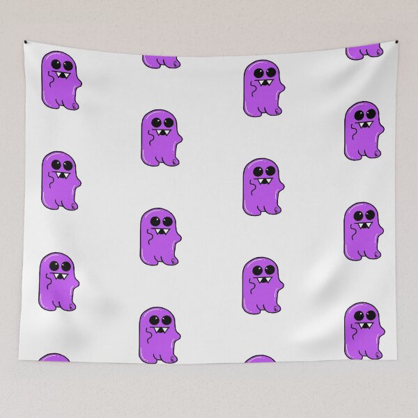 Item preview, Purple blob monster designed and sold by CaleysCreations.