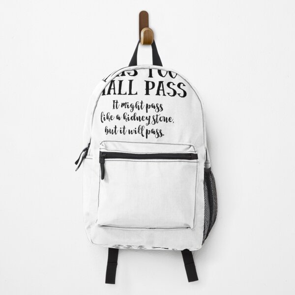 Item preview, This Too Shall Pass Funny Saying Encouragement designed and sold by TwinkleBaby.