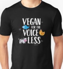 Vegan for the Voiceless Compassion T-Shirt Unisex T-Shirt
