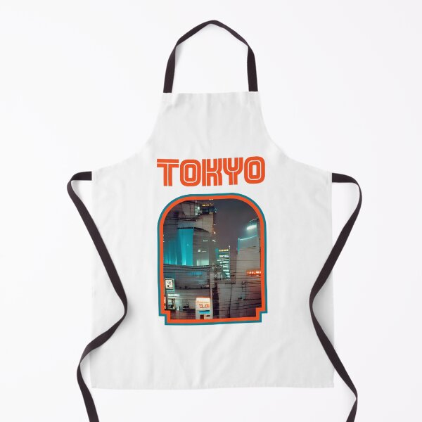 Item preview, Tokyo City Night Abstract Retro Sci-Fi designed and sold by patricklevar.