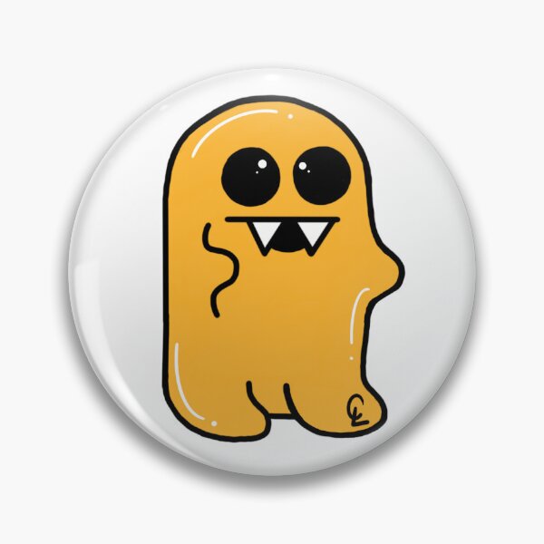 Artikelvorschau, Orangefarbenes Blob-Monster entworfen und verkauft von CaleysCreations.