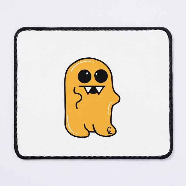 Artikelvorschau, Orangefarbenes Blob-Monster entworfen und verkauft von CaleysCreations.