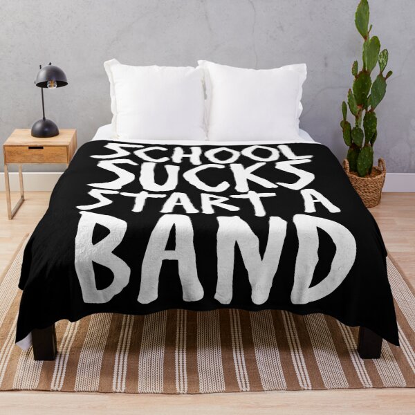 Item preview, Funny School Sucks Start A Band Aesthetics  designed and sold by rachelephbre.