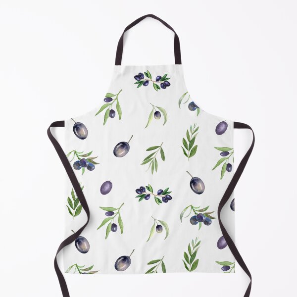 Item preview, Watercolor Black Olives and Olive Branches Botanical designed and sold by silviaol.