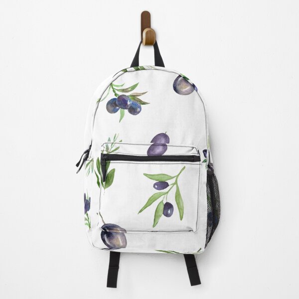 Item preview, Watercolor Black Olives and Olive Branches Botanical designed and sold by silviaol.