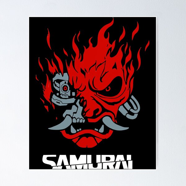 Item preview, Vintage Samurai Retro Japanese Gaming 2077 Art Game  designed and sold by ratliffyxalis.
