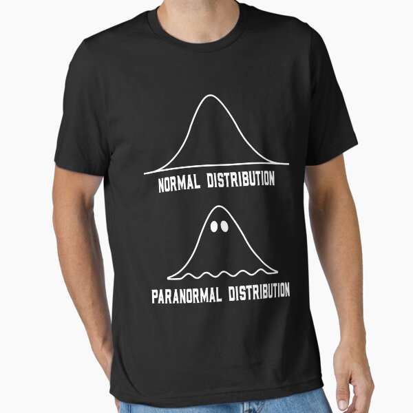 Item preview, Math Statistics Normal Distribution Paranormal Distribution teacher gift designed and sold by Gregorondi.