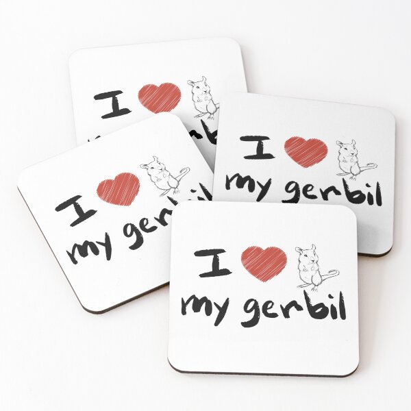 Item preview, I ❤ My Gerbil designed and sold by LookUpCreations.