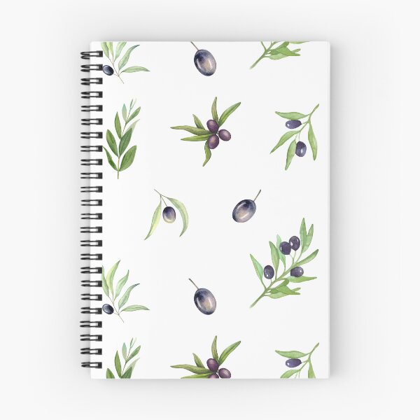Item preview, Mixed Watercolor Black Olives and Olive Branches Botanical designed and sold by silviaol.