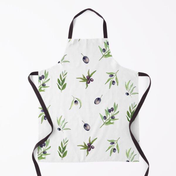 Item preview, Mixed Watercolor Black Olives and Olive Branches Botanical designed and sold by silviaol.