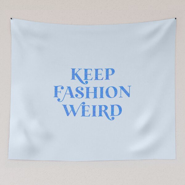 Item preview, Sparkly blue fashion quote designed and sold by theaestheticco.