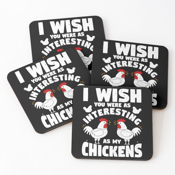 Item preview, Were As Interesting As My Chickens designed and sold by Ornv.