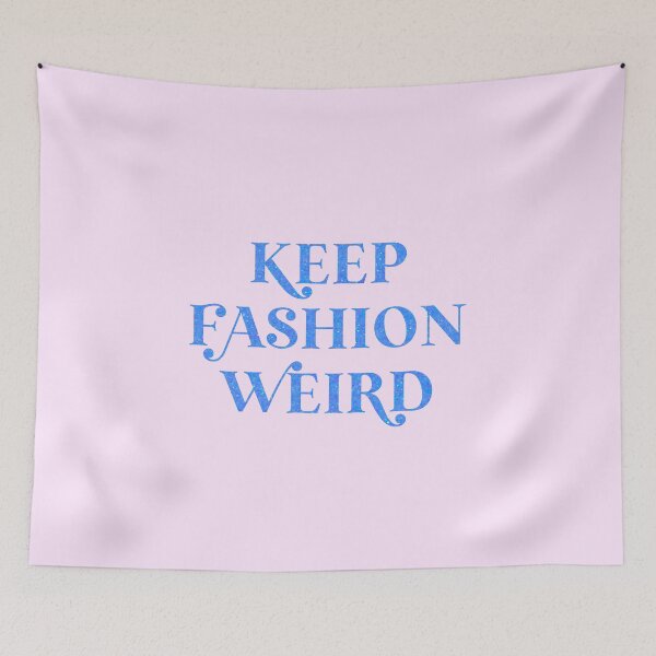 Item preview, Sparkly blue and pink fashion quote designed and sold by theaestheticco.