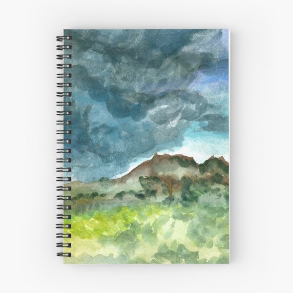 Item preview, thunderstorm over knoll designed and sold by HiddenStash.