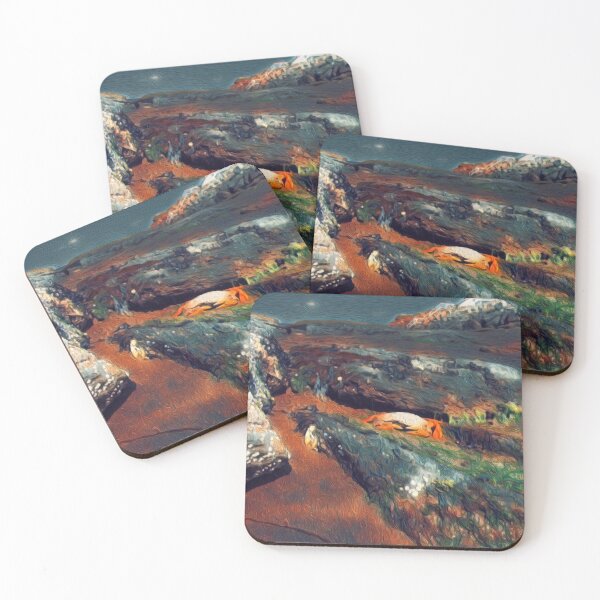 Item preview, Crab at Low tide designed and sold by SpotOnJ.