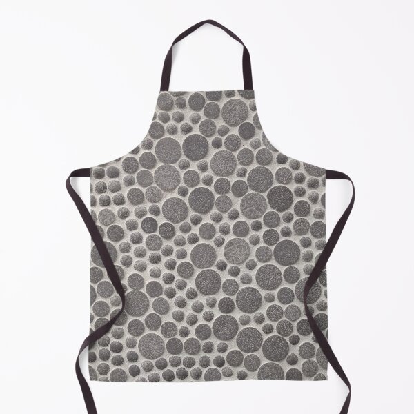 Item preview, Grey Pebbled Stone Polka Dot Pattern  designed and sold by PrettyLittlePic.