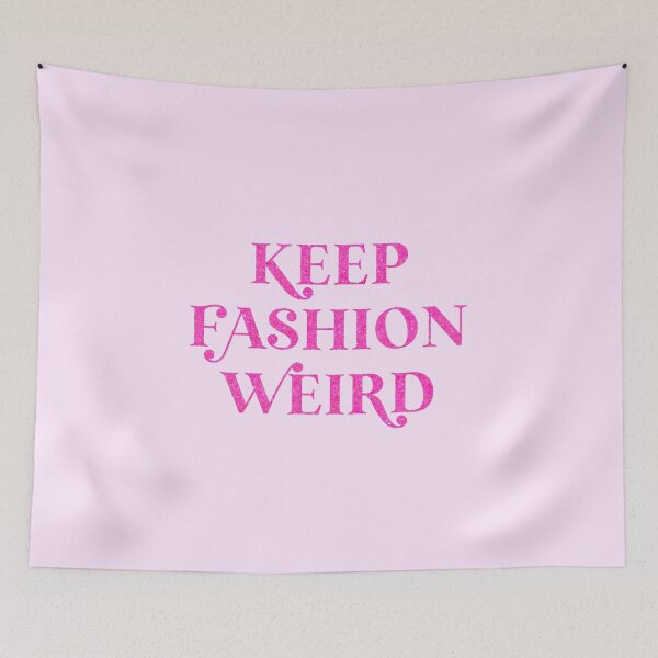 Item preview, Sparkly bright pink fashion quote designed and sold by theaestheticco.