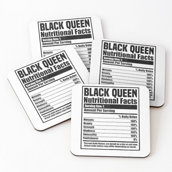 Item preview, Nutrition Facts Black Queen designed and sold by Kelly993.
