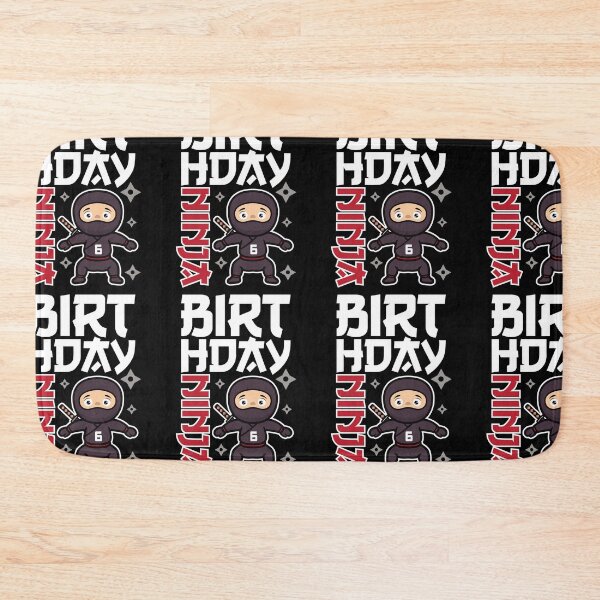 Item preview, Kids Birthday Ninja 6 Year Old Ninja Birthday Party designed and sold by GravitiTees.