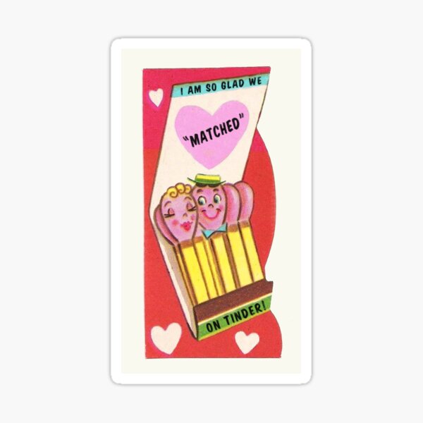 Item preview, Tinder Match designed and sold by Femmmeow.