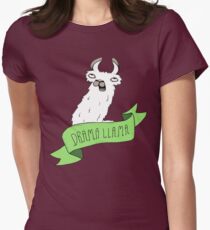 Drama Llama Women's Fitted T-Shirt