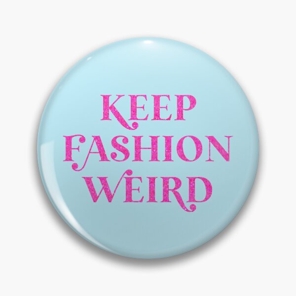 Item preview, Sparkly pink and blue fashion quote designed and sold by theaestheticco.