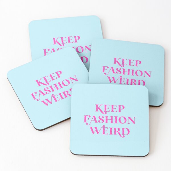 Item preview, Sparkly pink and blue fashion quote designed and sold by theaestheticco.