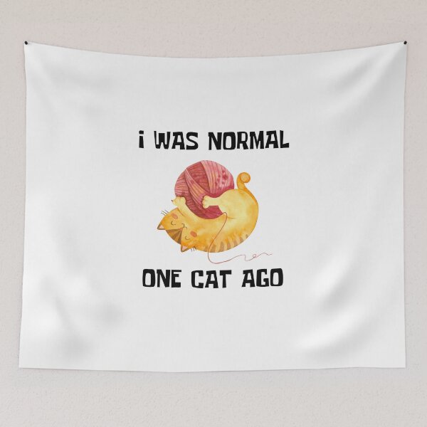 Item preview, Funny Cat Phrase designed and sold by JanesCreations.