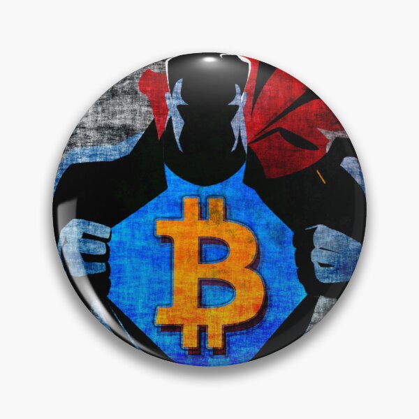 Item preview, Bitcoin Hero Grunge designed and sold by StepupDesign.