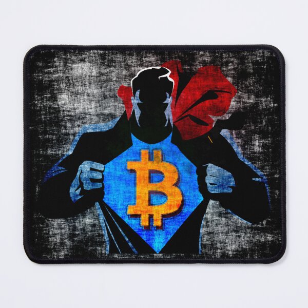 Item preview, Bitcoin Hero Grunge designed and sold by StepupDesign.