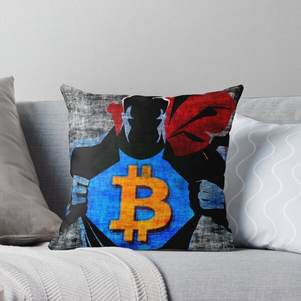 Item preview, Bitcoin Hero Grunge designed and sold by StepupDesign.