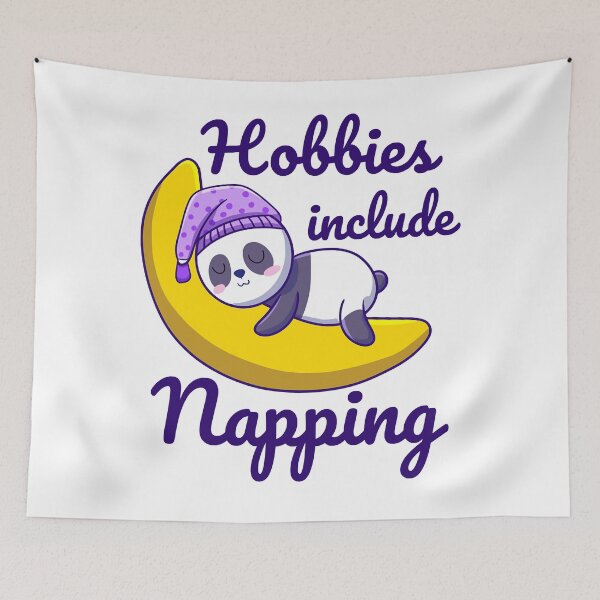 Item preview, Hobbies include napping designed and sold by DienLHoang.