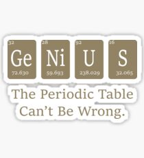 GeNiUS Sticker