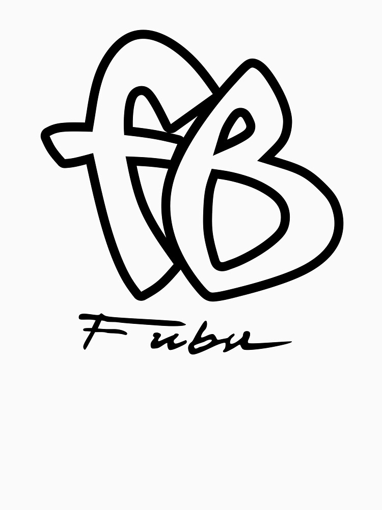 Fubu Tri-Color Fb Logo Tee Navy / M