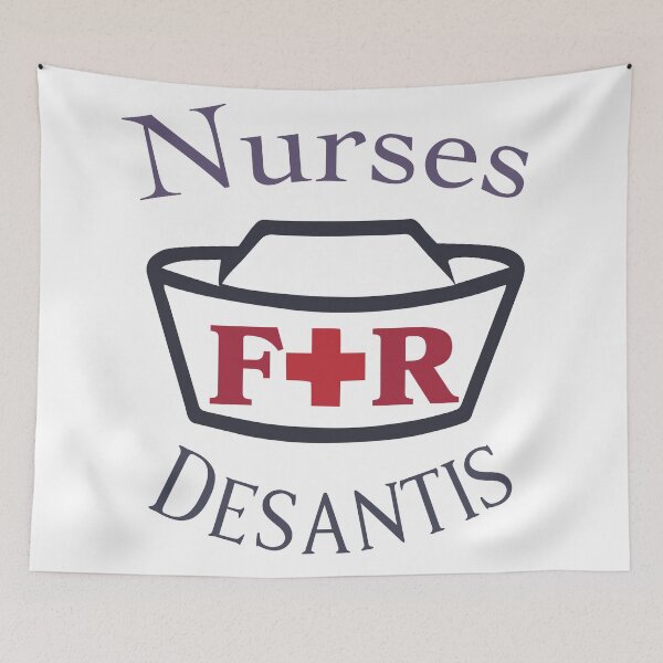 Item preview, Nurses for DeSantis designed and sold by 1776Bazaar.