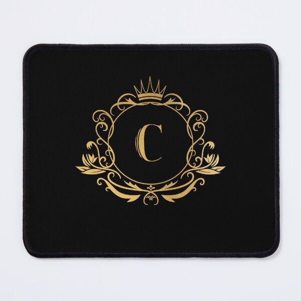 Item preview, Monogram letter C name, emblem | gold designed and sold by rattob.