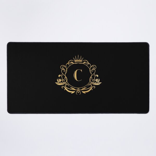 Item preview, Monogram letter C name, emblem | gold designed and sold by rattob.