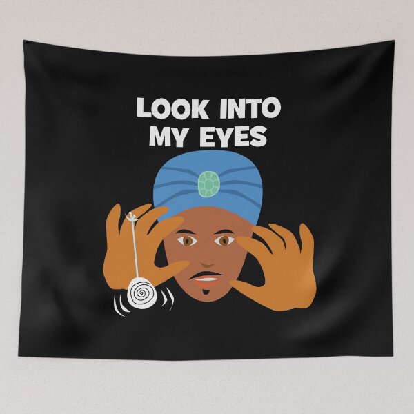 Item preview, Look into my eyes - hypnotist hypnosis design designed and sold by LouiseFranksArt.