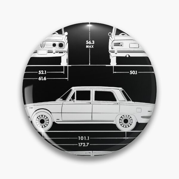 Item preview, ALFA ROMEO 1750 BERLINA Classic T-Shirt.png designed and sold by Heatheole.