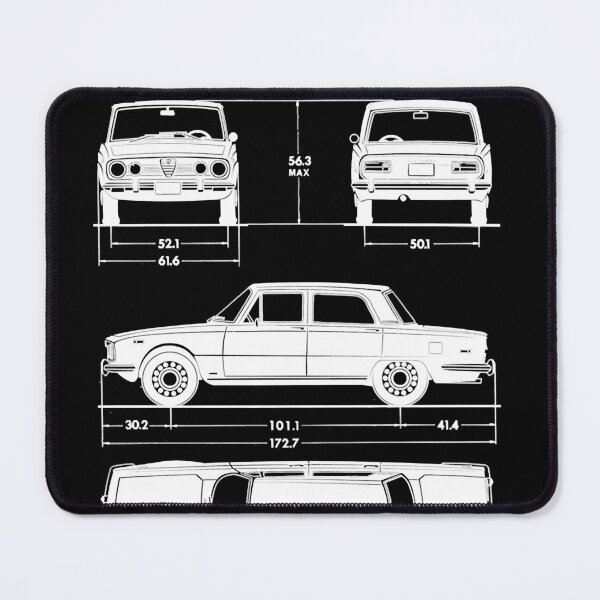 Item preview, ALFA ROMEO 1750 BERLINA Classic T-Shirt.png designed and sold by Heatheole.