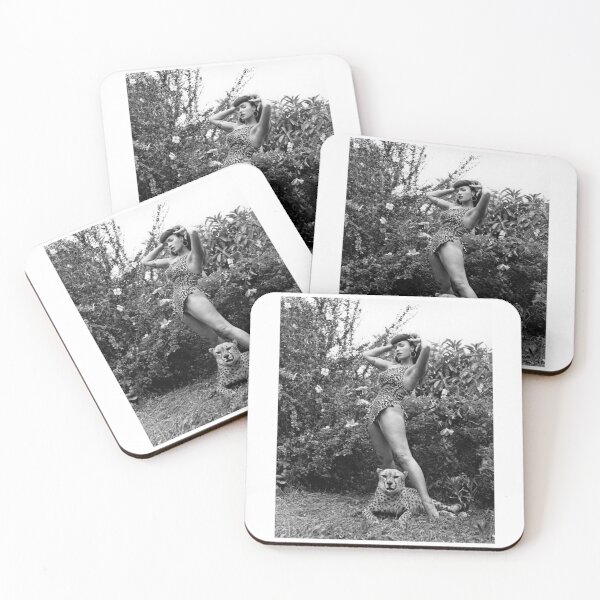 Item preview, Bettie And Leopard Style Poster designed and sold by trendpows.
